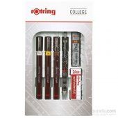 Rotring Isograph Kolej Set Pergelsiz (0.2-0.3-0.5)+ Tikky 0.5 Mm Versatil - 1