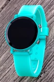 Mint Yeşil Dijital Led Çocuk Saati Kız/erkek Hediye Bileklik Saat ST-304311 - 2