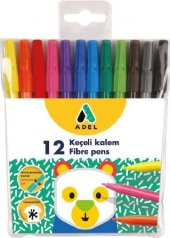 Adel Keçeli Kalem 12 Renk thumbnail 1