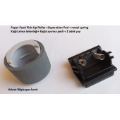 Samsung CLP-300 Xerox WC PE220 Kağıt alma pateni(Pickup roller) ve Ayırma padi (Separation Pad) - 2