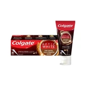 Colgate Optic White Kahve, Çay ve Tütün Kullanıcıları için Beyazlatıcı Diş Macunu 50 ml - 1