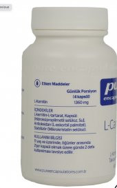 Pure Encapsulations L-Carnitine 60 Kapsül - 2