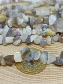 Delikli Botswana Akik Taşı Mini Boy 50 adet thumbnail 1