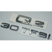 Audi Q2 30 TFSi Krom ABS 3M 3D Bagaj Yazı Logo Orjinal Ürün - 2