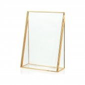 The Mia BRS0159 Brass Çerçeve 7x15x23 Cm - 1