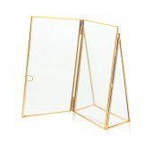 The Mia BRS0159 Brass Çerçeve 7x15x23 Cm - 2