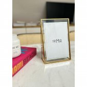 The Mia BRS0159 Brass Çerçeve 7x15x23 Cm - 4