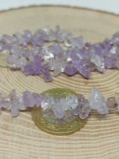 Delikli Ametrin Taşı Mini Boy 50 adet thumbnail 1