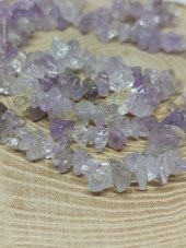 Delikli Ametrin Taşı Mini Boy 50 adet thumbnail 2