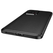 Xiaomi Mi 11T 5G Kılıf Zore Negro Karbon Tasarım Silikon Kılıf thumbnail 7