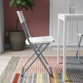 IKEA Gunde Katlanır Sandalye - Beyaz - 4