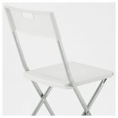 IKEA Gunde Katlanır Sandalye - Beyaz - 7