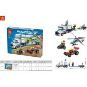 Wange LEGO Polis Helikopteri Taşıma Ekibi 52014 - 3
