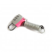 782028A BAVUL VE VALİZ SABİTLEME KİLİDİ,PEMBE 100CM - 2