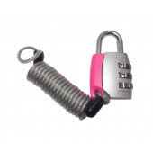 782028A BAVUL VE VALİZ SABİTLEME KİLİDİ,PEMBE 100CM - 3