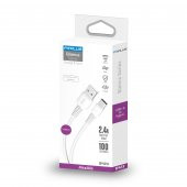 FitPlus Bianca B423 USB - Type-C Flex Şarj Kablosu 2.4A 1mt - 5