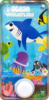 BLUE WATER RİNG GAME WATER RİNG OKYANUS DÜNYASI SULU HALKA OYUNU TRANSPARENT OCEAN WORLD FOR KİDS - 3