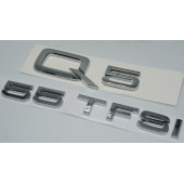 Audi Q5 55 TFSi Krom ABS 3M 3D Bagaj Yazı Logo Orjinal Ürün - 2