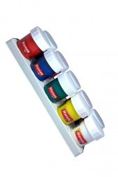 Akrilik Boya 10 Renk 25 ml 1 Paket Akrilik Boya Seti 10 Lu Kağıt Tuval Ahşap Cam Duvar Metal Boyama - 2
