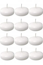 Float | 12 Adet Yüzen Mum | 4 Saat Yanan Tea Light Mum | Kokusuz Terapi Mumu - 3
