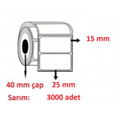 15x25 KUŞE ETİKET (3000 lü) - 1