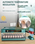 Epo-130my Kuluçka Makinesi | 130 Yumurtalık, Yedek Motorlu İncubator thumbnail 1