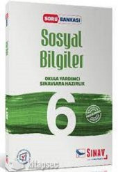 6. Sınıf Sosyal Bilgiler Soru Bankası Sınav Dergisi Yayınları - 1