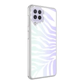 Galaxy M22 Kılıf Zore M-Blue Desenli Kılıf - 2