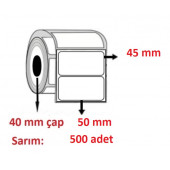 45x50 KUŞE ETİKET( 500lü ) - 1