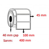 45x100 KUŞE ETİKET( 400lü ) - 1