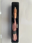 ZHUSE İOS ve USB Başlıklı Şarj Kablosu 2.1 Amper - 3