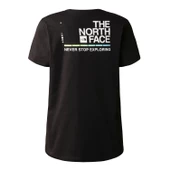 The North Face W FOUNDATION GRAPHIC - EU Kadın Tişört  NF0A55B2R0G1 - 2