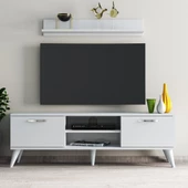 Safir 138 lik L Raflı Tv Ünitesi Beyaz - TVU0401 - 1
