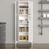 Büyük Boy Çok Amaçlı Dolap Beyaz - MDL0101 - 3