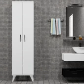 2 Kapılı 49cm Banyo Dolabı Beyaz - BDL0101 - 1