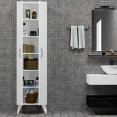 2 Kapılı 49cm Banyo Dolabı Beyaz - BDL0101 - 3
