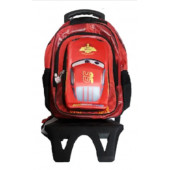 Cars Çek Çek Çanta Kabartmalı Resim Hakan Çanta - 1