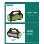 AT-9037T DAT solar lighting system kits solar panel power generator storage USB charger home system - 4