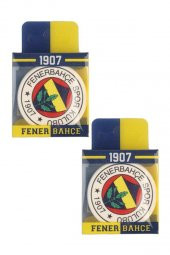Taraftar Silgi Oval Şekilli Lisanslı Orjinal 2 Paket Fb Taraftar Şekilli Silgi Fenerbahçeli Silgi - 1