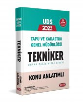 Tapu ve Kadastro Genel Müdürlüğü UDS Tekniker Konu Anlatımlı Data Yayınları - 1