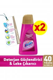 Vanish  Kosla Oxi Action Gold Sıvı Leke Çıkarıcı 2x1000 ml Renkliler Için - 1