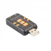 Harici 8.1 Kanal Usb Çevirici 3.5mm Mikrofonlu Ses Kartı 4753 - 3