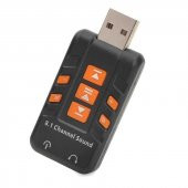 Harici 8.1 Kanal Usb Çevirici 3.5mm Mikrofonlu Ses Kartı 4753 - 5