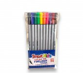 Smart Kıds 3563 Fınelıner Kalem 10 Renk Pvc Paket - 1