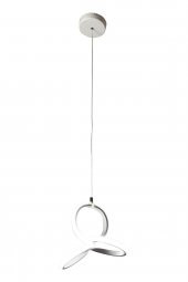 Gold Ledli Avize Beyaz - 4