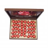 Sevgililer Günü Çikolatası Seni Seviyorum Baskılı Çikolata 42 Adet - 5