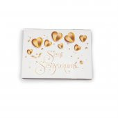 Sevgililer Günü Çikolatası Seni Seviyorum Baskılı Çikolata Altın 42 adet - 5