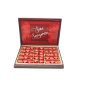 Sevgililer Günü Çikolatası Seni Seviyorum Baskılı Çikolata 42 adet - 1