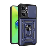 Gpack Xiaomi Redmi Note 12 Pro 5G Kılıf Sert Silikon Tank Aramid Sürgülü Vega Yüzüklü thumbnail 5