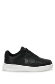 U.S Polo Assn. ELTA 3FX Unisex Sneaker Ayakkabı Siyah 36-40 - 1